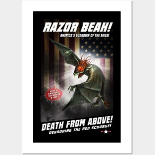 Razor Beak! Posters and Art